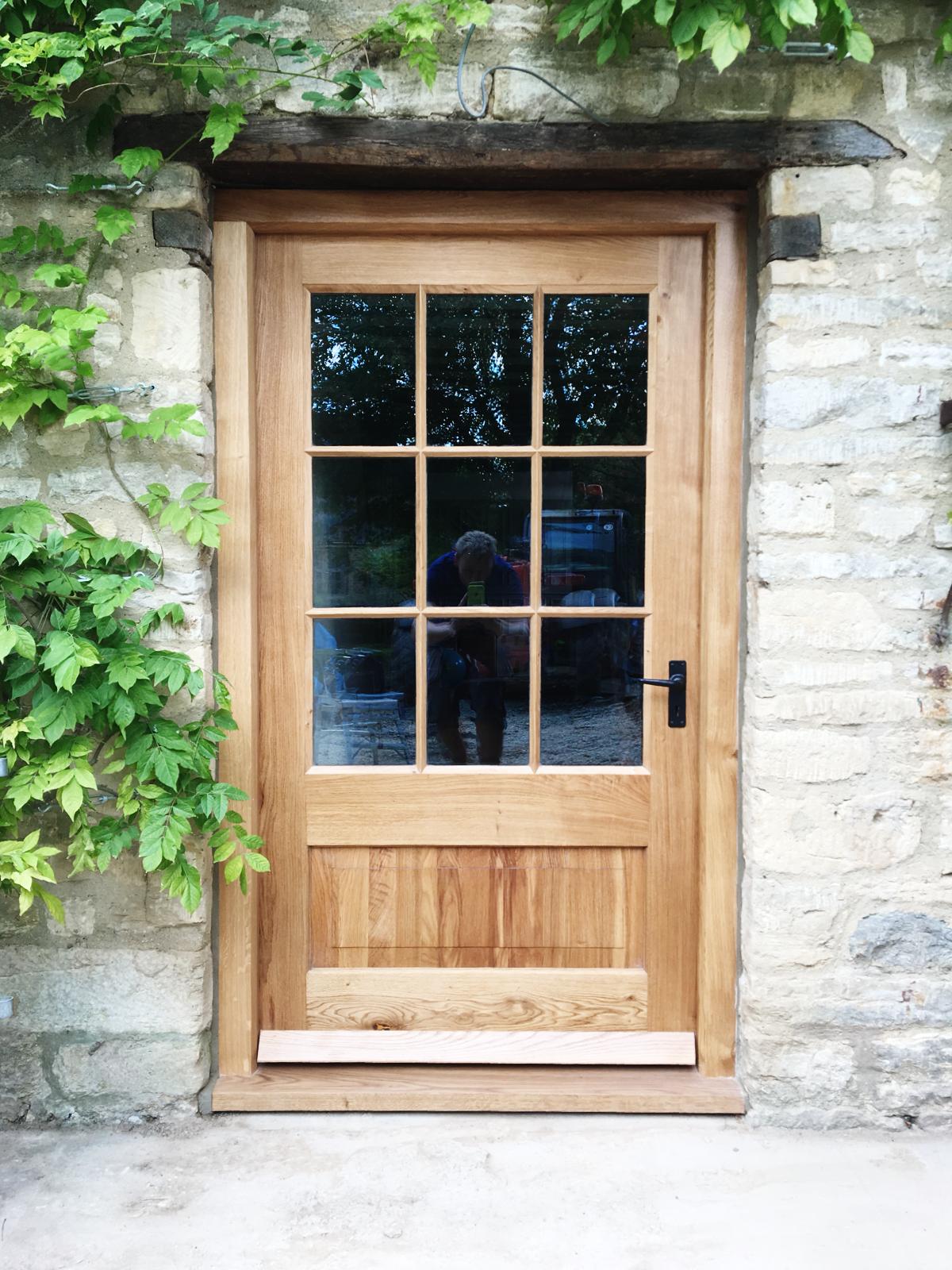 Oak Bespoke Panelled Door