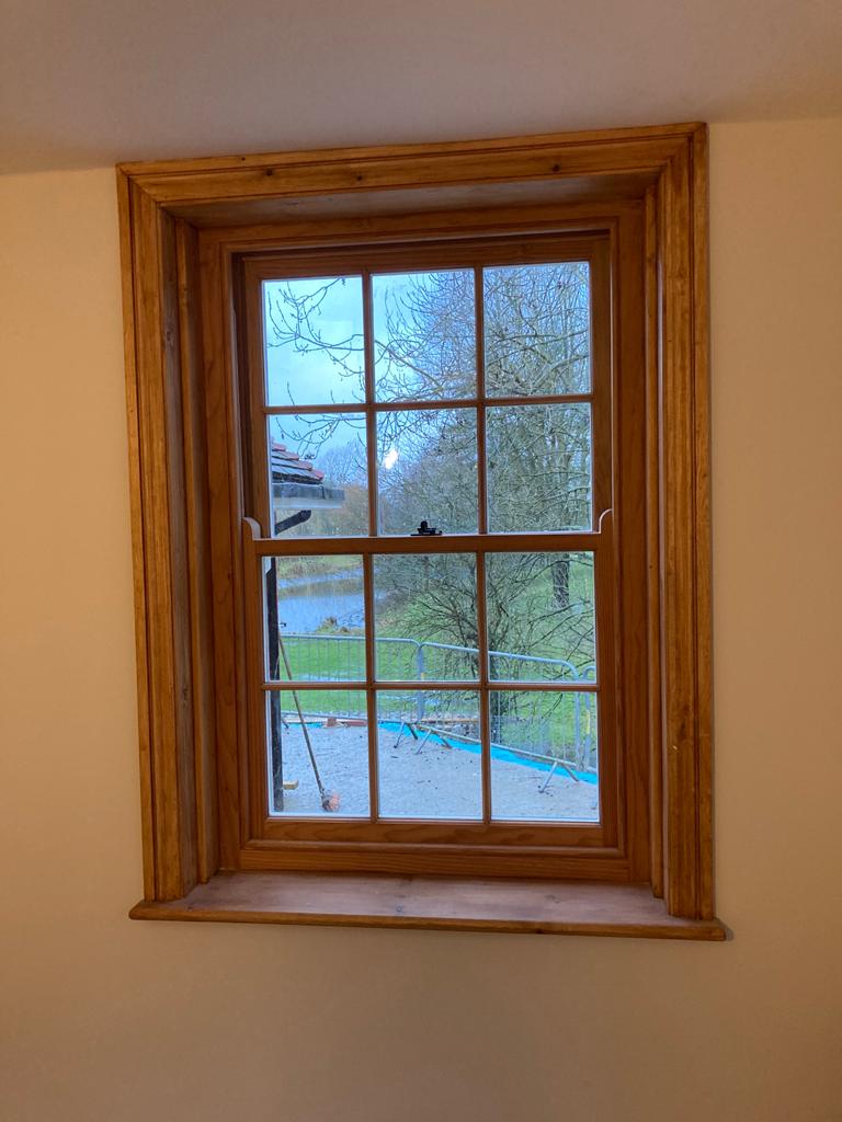 Timber Bespoke Sash Window